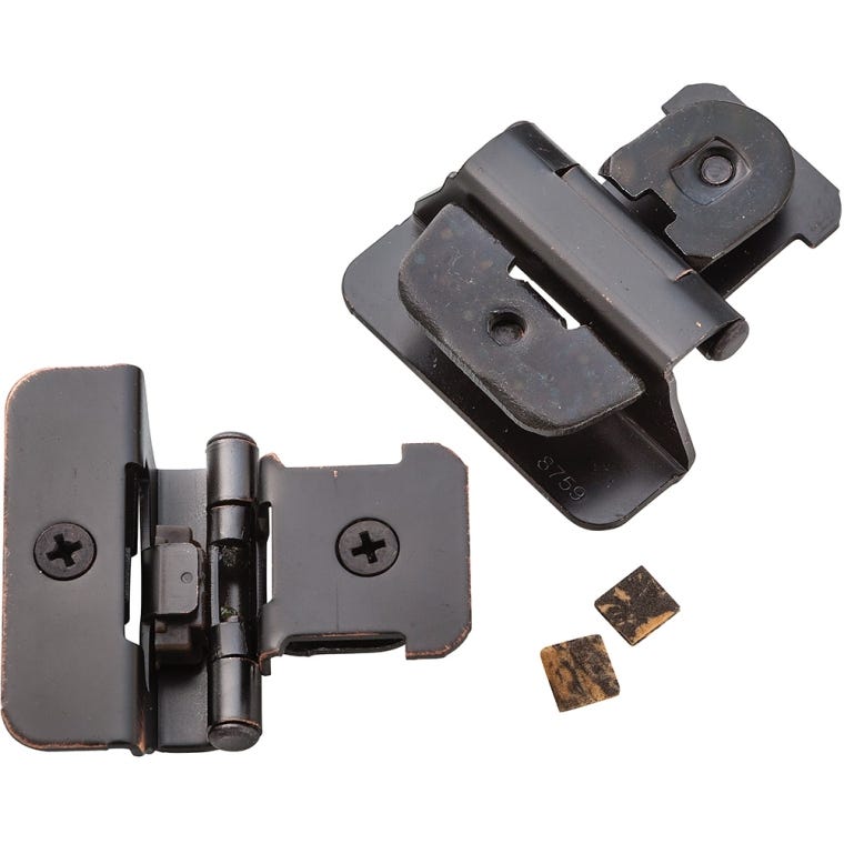 Overlay Double Demountable Hinges - full pic 