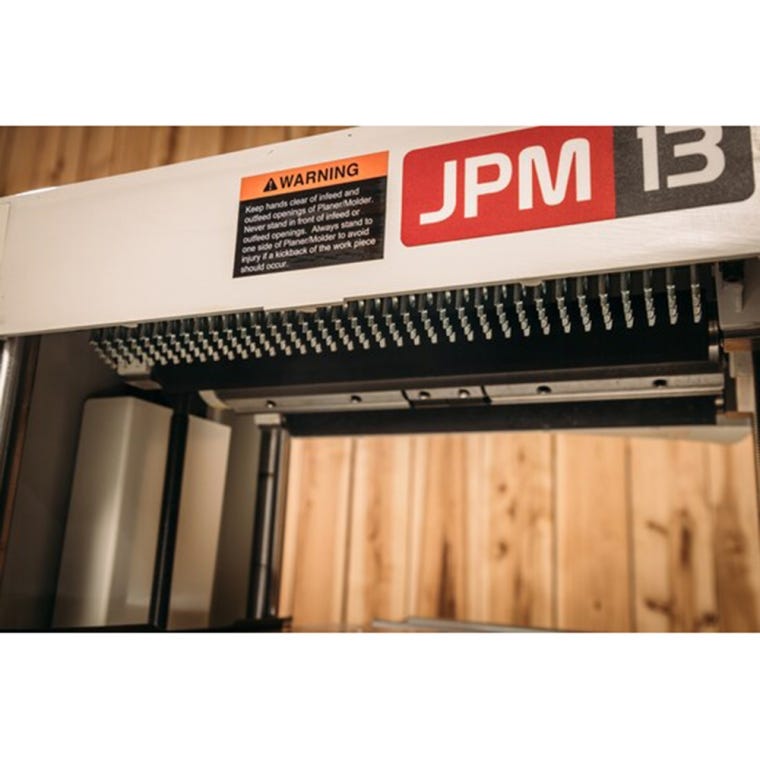 Jet Planer/Molder JPM-13CS with Closed Stand and 13'' Head - full pic 