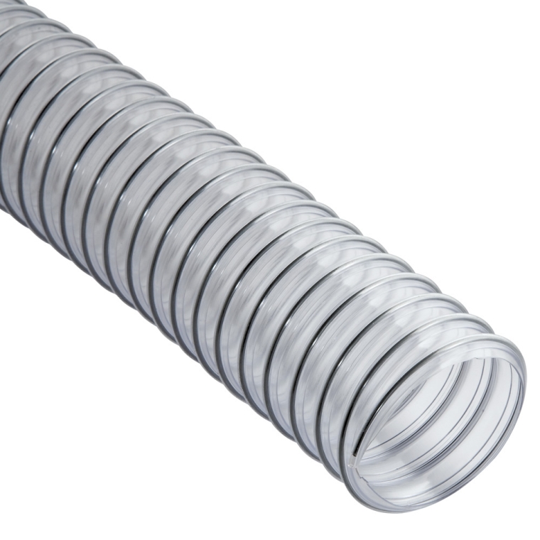 Clear Flexible Dust Collection Hose - 2-1/2'' Diameter - main pic