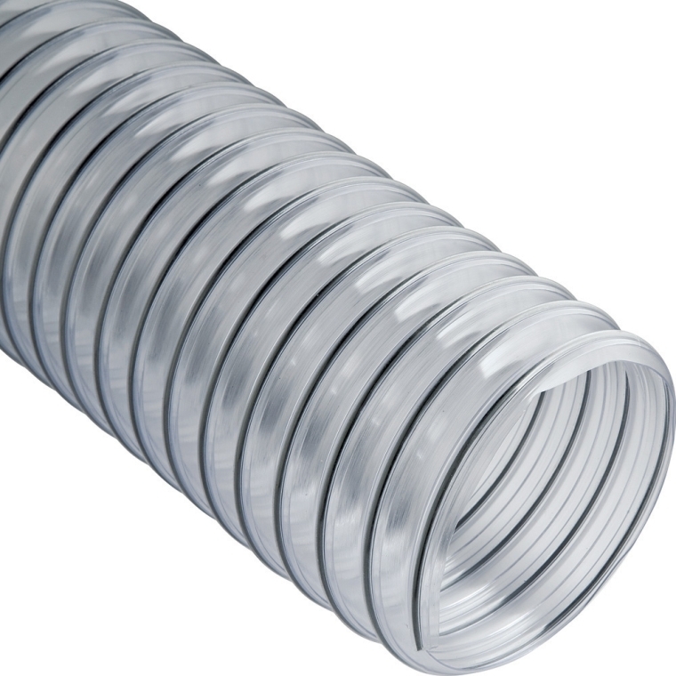 Clear Flexible Hose - 10 Feet Long 4" Diameter - full pic 