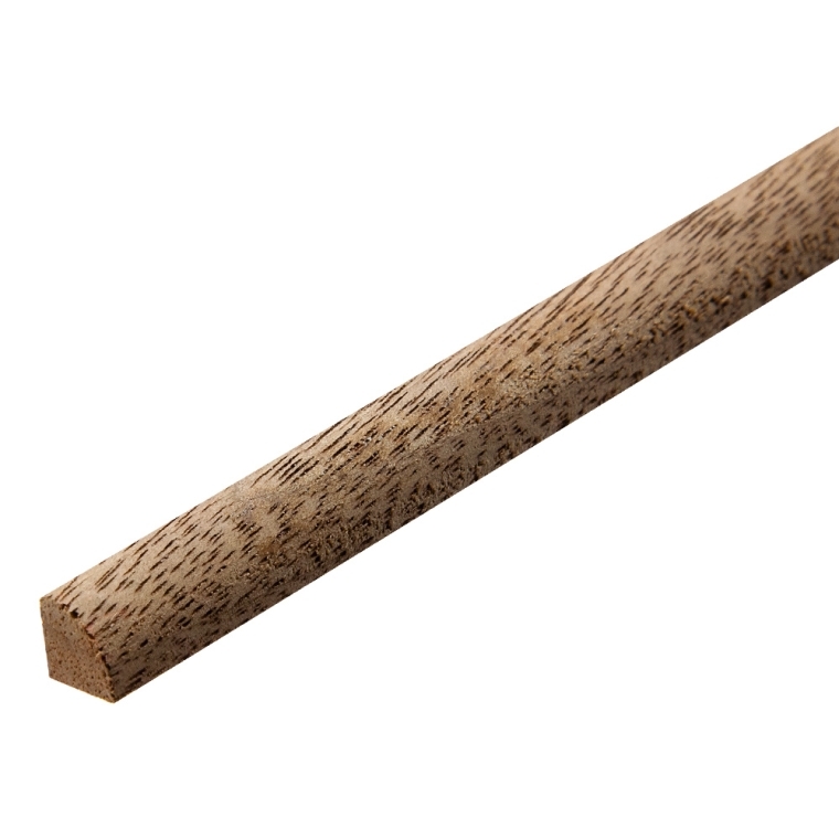 Quarter Round Real Hardwood Panel Retainer Molding - full pic 