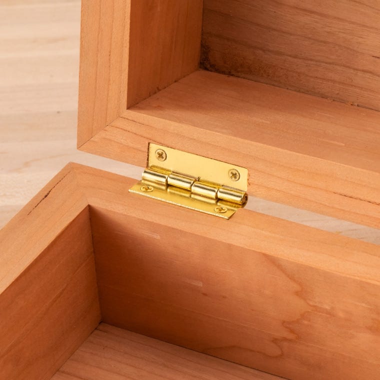 Flat-Tipped Butt Hinges-1-1/2" L x 7/8" W - full pic 