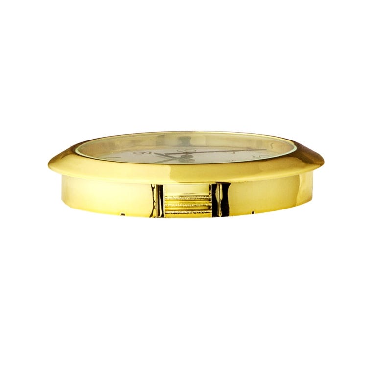 Small Decorator Clock Fitting, Gold Trim - full pic 