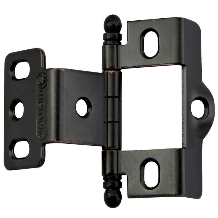 Ball-Tip Full Back-to-Back Wrap-Around Inset Hinges - full pic 