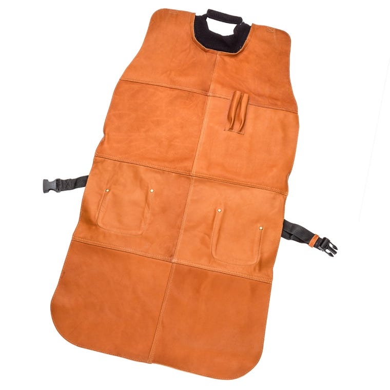Woodturner's Leather Apron - full pic 
