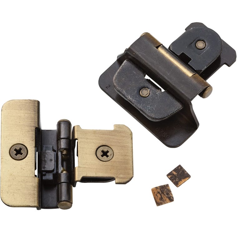Overlay Double Demountable Hinges - full pic 