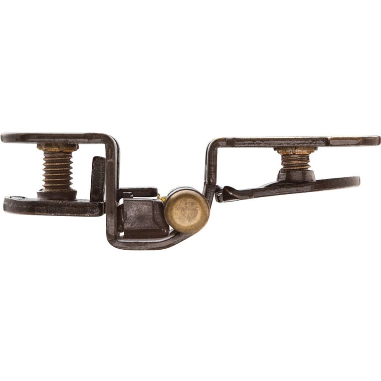 Overlay Double Demountable Hinges - full pic 