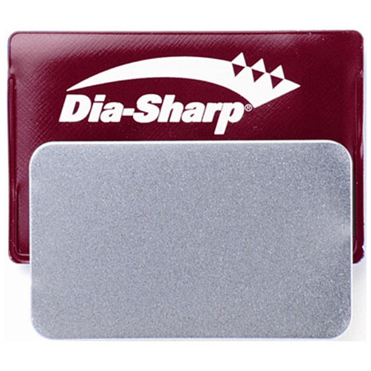 3-1/4" x 2" Wallet-Sized Diamond Sharpening Stone - full pic 