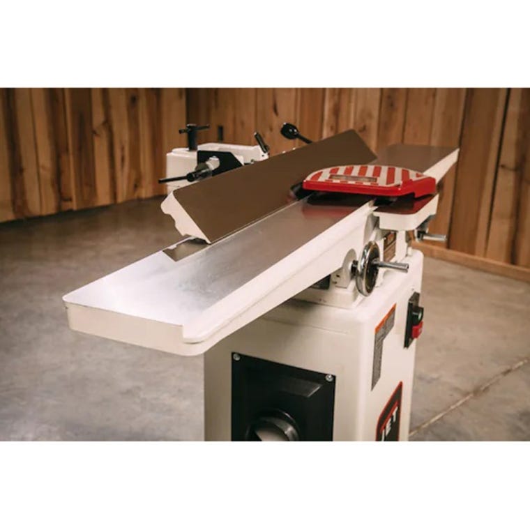 Jet Deluxe Jointer JJ-6CSDX with 6'' Quick-Set Knives - full pic 