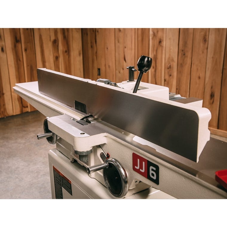 Jet Deluxe Jointer JJ-6CSDX with 6'' Quick-Set Knives - full pic 