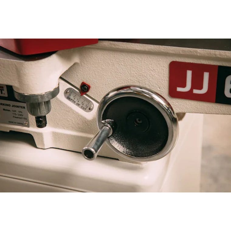 Jet Deluxe Jointer JJ-6CSDX with 6'' Quick-Set Knives - full pic 