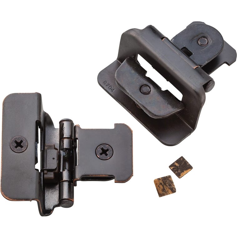 Overlay Double Demountable Hinges - full pic 