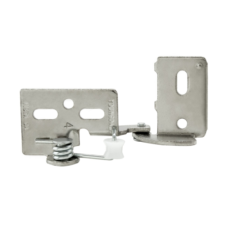 Snap-Closing Semi-Concealed Hinges - For 3/8" Inset Doors (#4) - full pic 