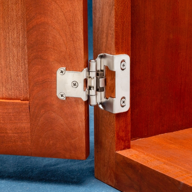 Overlay Hinges &mdash; 1/2" Overlay - full pic 