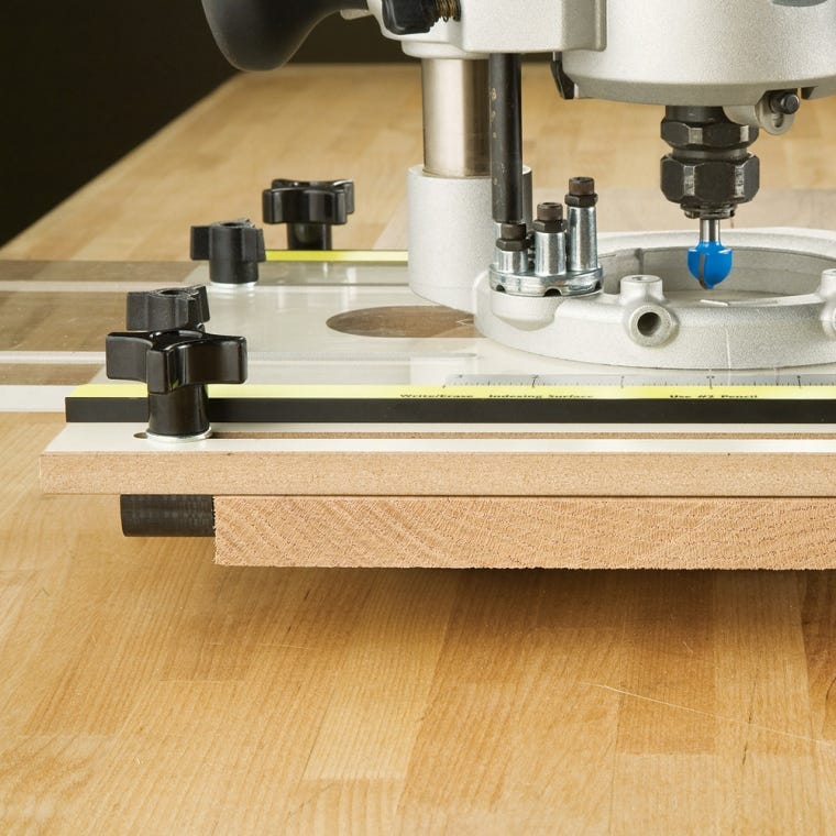 Rockler Router Fluting Jig  - full pic 