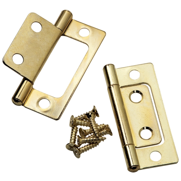 Non-Mortise Hinges - Flat Tip - full pic 