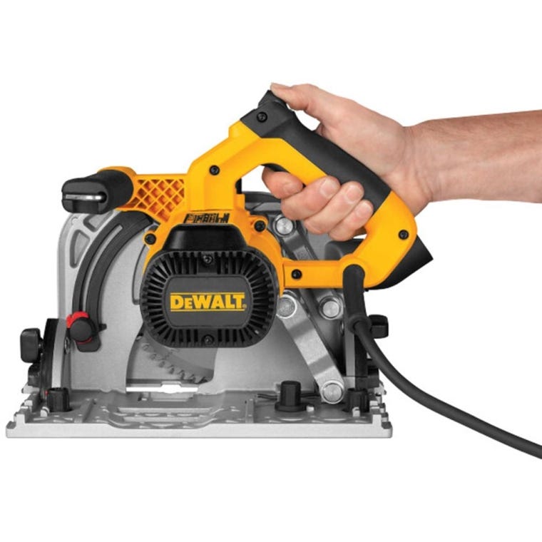 Dewalt DWS520K Heavy-Duty 6-1/2 165mm TrackSaw Kit - full pic 