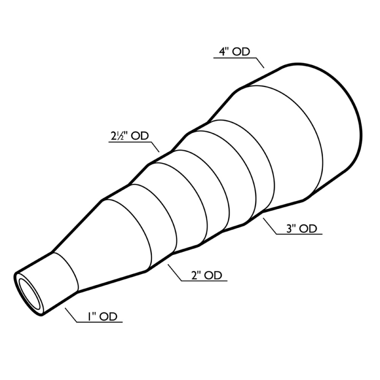 Multi-Step Hose Reducer - full pic 