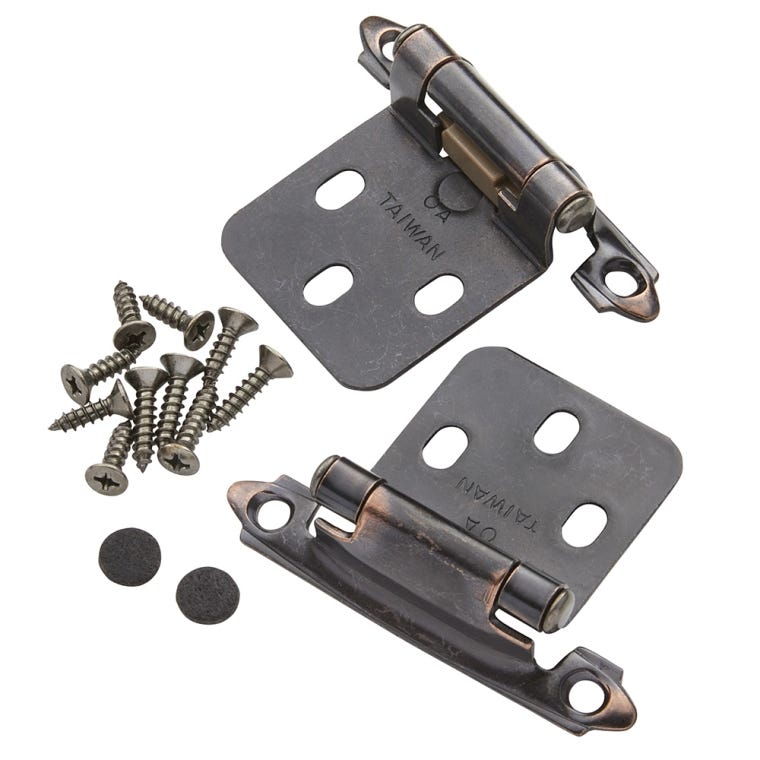 Variable Overlay Decorative Hinges - full pic 