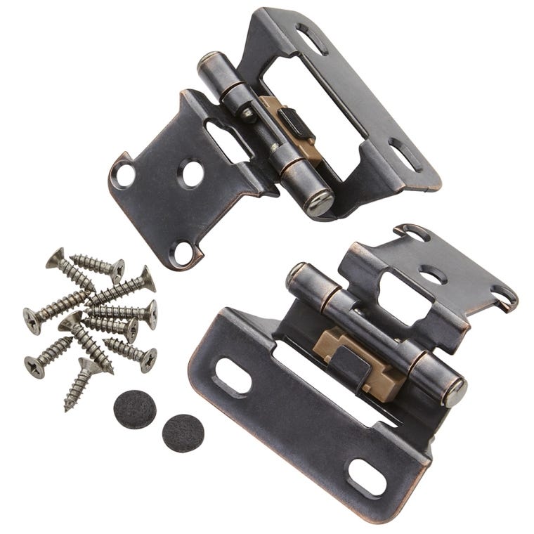 Overlay Hinges &mdash; 1/4"  Overlay - full pic 