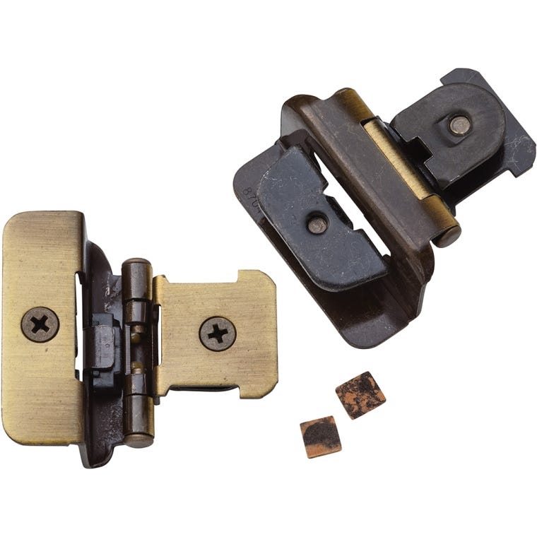 Overlay Double Demountable Hinges - full pic 