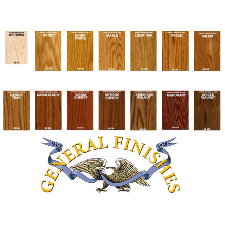 General Finishes Oil Based Wood Stain, American Walnut - full pic 