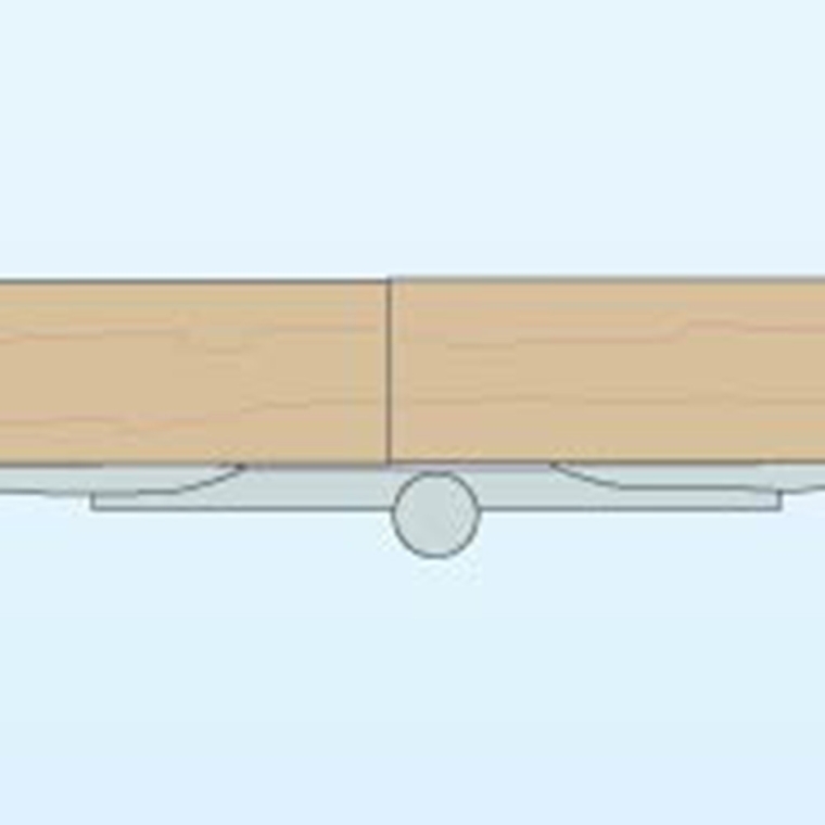 Rockler Folding Door Hinge Kit (Pair) - full pic 