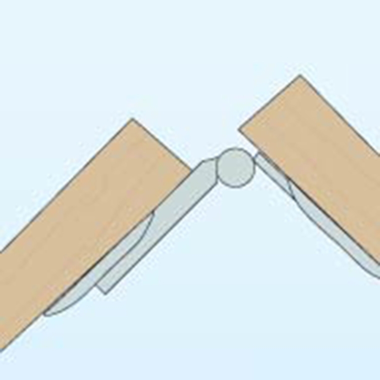 Rockler Folding Door Hinge Kit (Pair) - full pic 