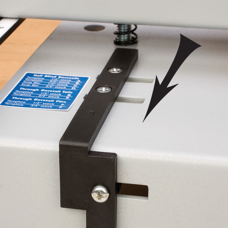 Distinctive Series Dovetail Templates, Style B - full pic 