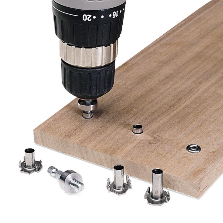 Riveting T-nut for 1/2" thick material (10 per Pack) - full pic 