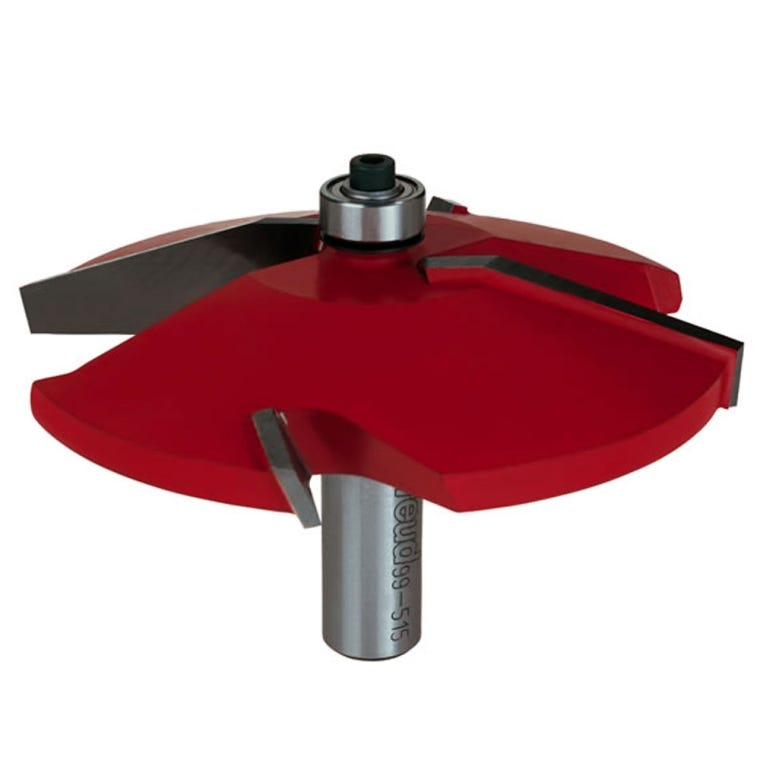 Freud&reg; Quadra-Cut&trade; Bevel Raised Panel Router Bits - 1/2" Shank - full pic 