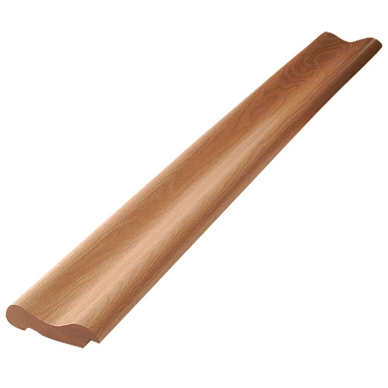 6-5/8" W x 4' L x 1-1/2" D, Hard Maple Large Profile Bar Molding - full pic 