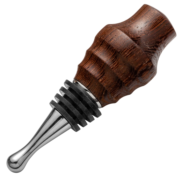 Wenge Bottle Stopper Turning Blank, 1-1/2'' x 1-1/2'' x 3'' - full pic 