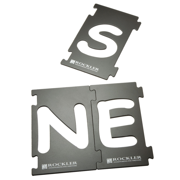 Rockler Interlock Signmaker's Template Kits, Comic Sans Font - full pic 
