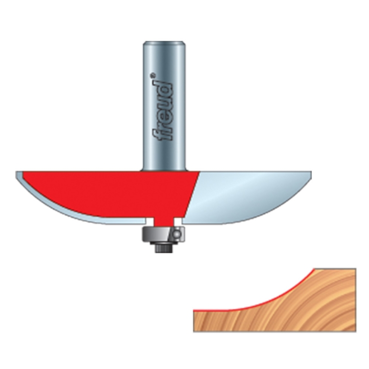 Freud&reg; Quadra-Cut&trade; Cove Raised Panel Router Bits - 1/2" Shank - full pic 