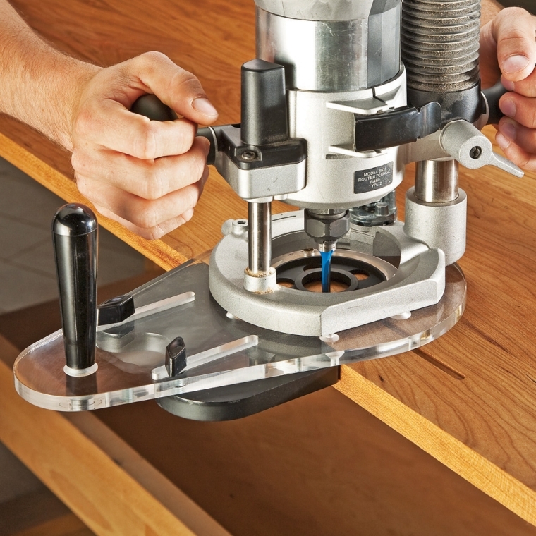 Rockler Universal Router Sub-Base - full pic 