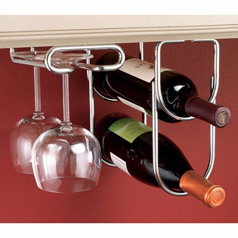 16" Stemware Holder, Brass (3150-16BR) - full pic 