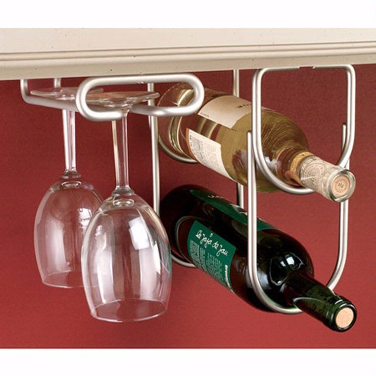 16" Stemware Holder, Brass (3150-16BR) - full pic 