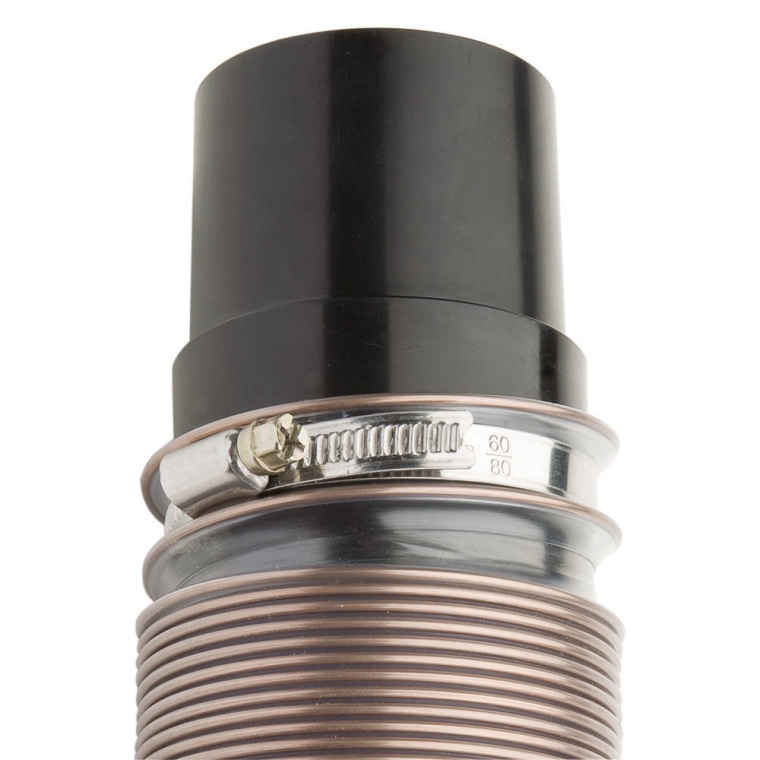 Rockler 2-1/2'' Swiveling Hose Adapter for Shop Vacuums - full pic 