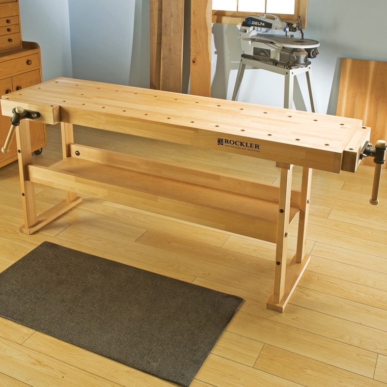 Beech Wood Workbenches - full pic 