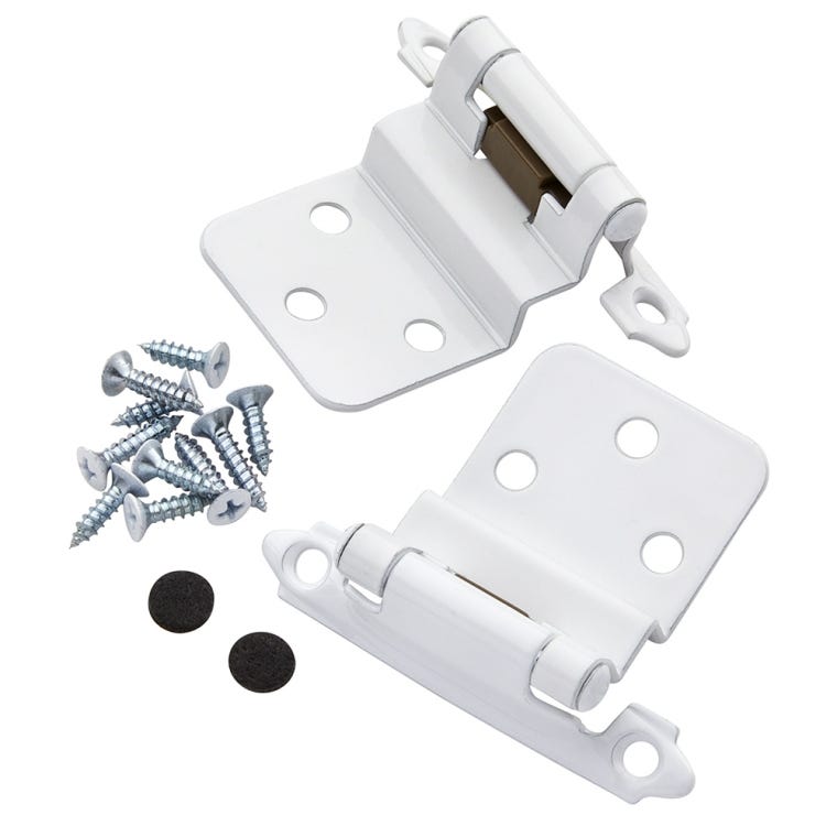 Surface-Mount 3/8" Inset Hinge, Pair - full pic 