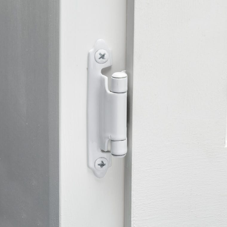Surface-Mount 3/8" Inset Hinge, Pair - full pic 