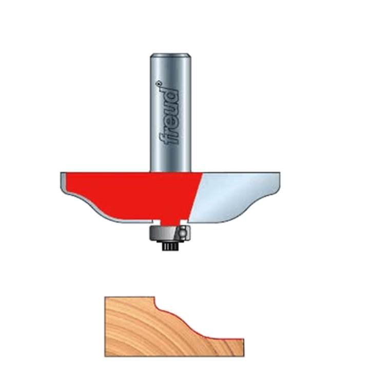 Freud&reg; 99-510 Quadra-Cut&trade; Ogee Raised Panel Router Bit - 2-3/4" Dia x 5/8" H x 1/2" Shank - full pic 