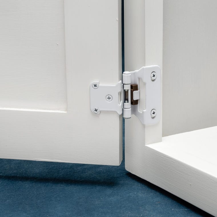 Overlay Hinges &mdash; 1/4"  Overlay - full pic 