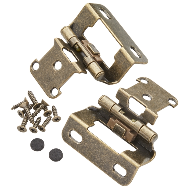 Overlay Hinges &mdash; 1/2" Overlay - full pic 