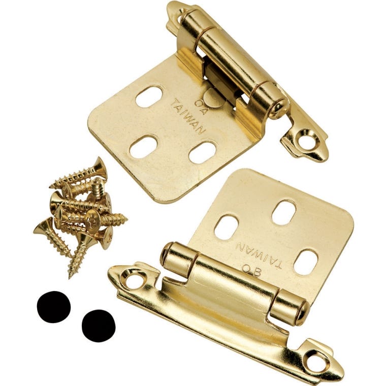 Variable Overlay Decorative Hinges - full pic 