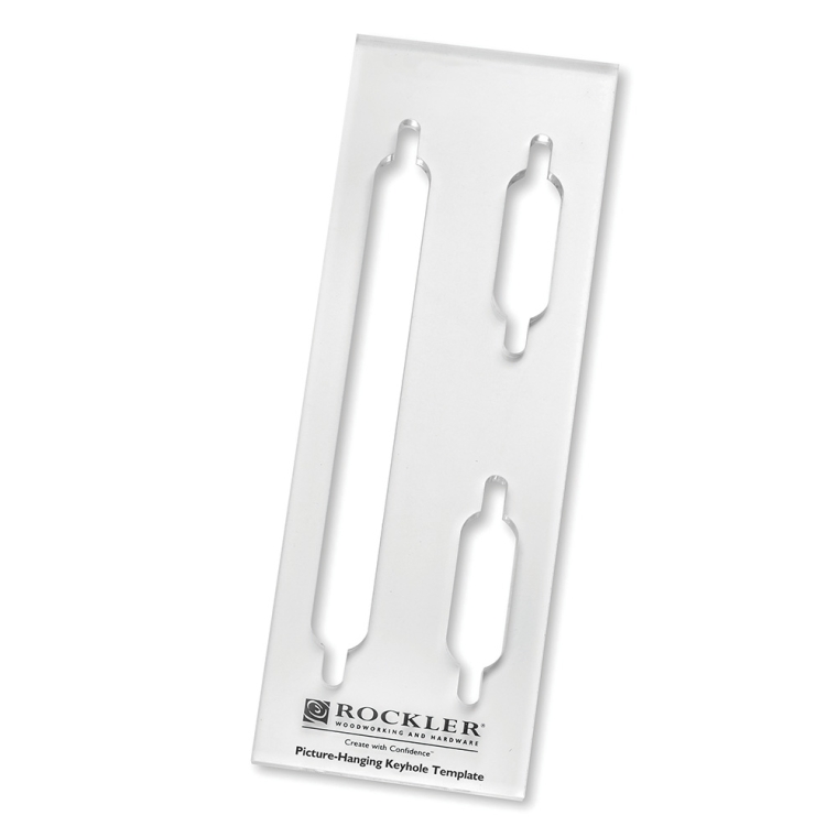 Rockler Picture-Hanging Keyhole Template - full pic 