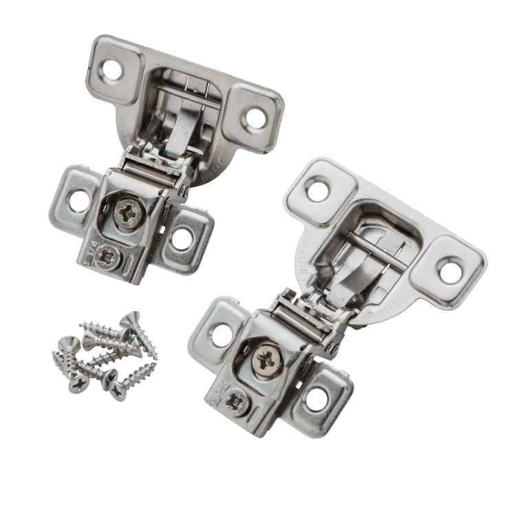 Salice 106&reg; Compact Hinge with Snap Close technology  for Face Frame Cabinets - Nickel - full pic 