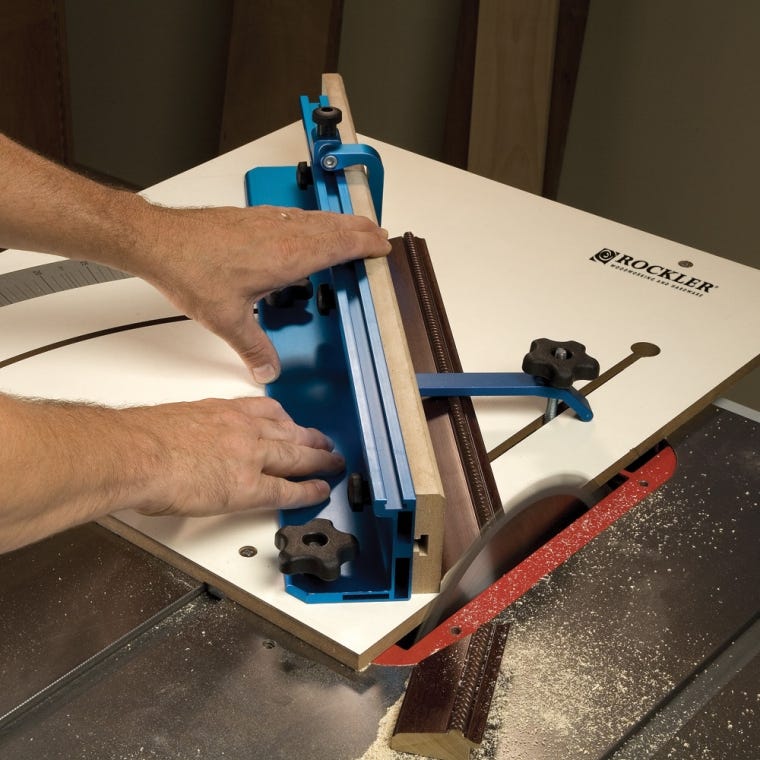 Tablesaw CrossCut Sled with CrossCut Sled Drop-Off Platform - full pic 
