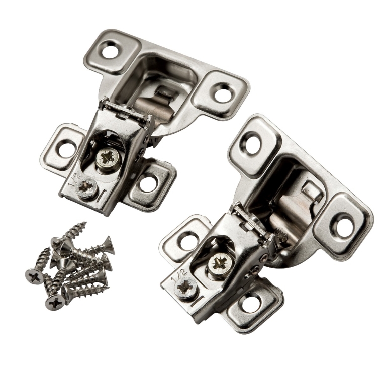 Salice 106&reg; Compact Hinge with Snap Close technology  for Face Frame Cabinets - Nickel - full pic 